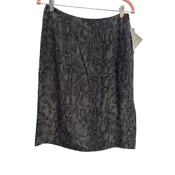Jones of NY Collection Women's Snake Print Pencil Skirt Size 10 NWT - Picture 1 of 9